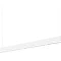 Ideal Lux - Suspension sur câble STEEL LED 24W 230V 3000K (IRC 90) 120 cm, blanc